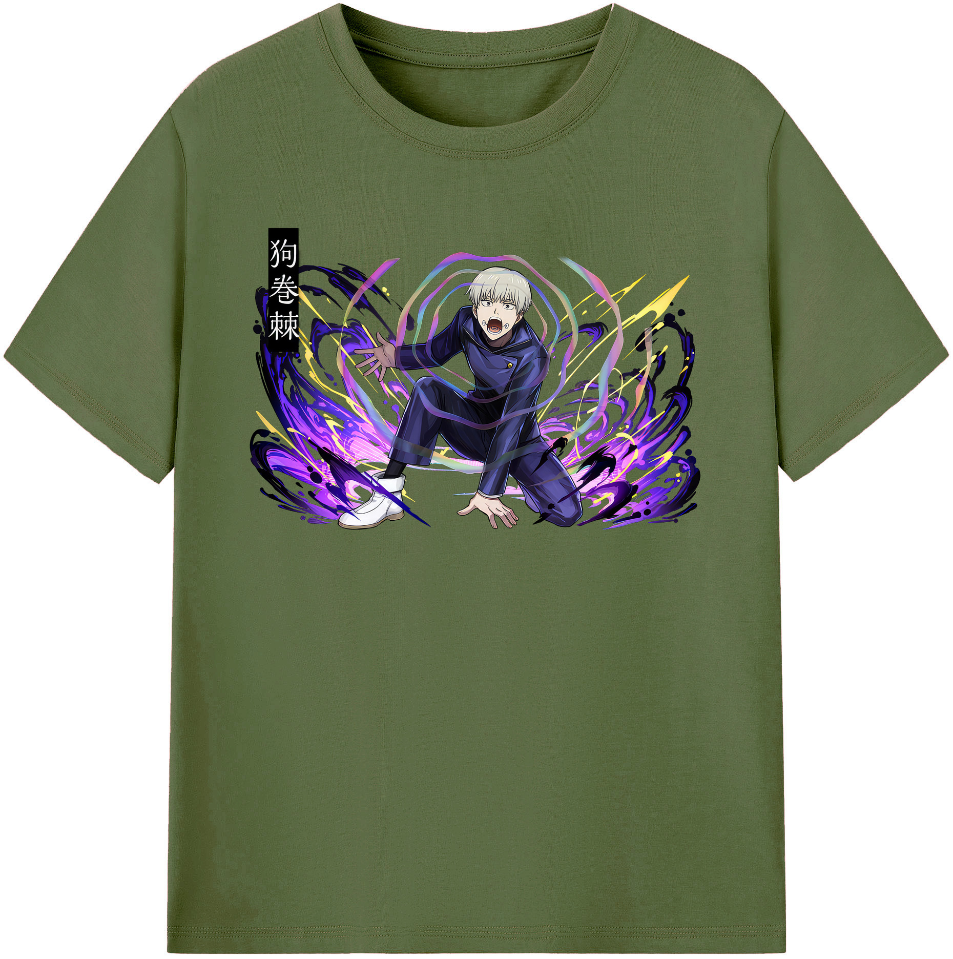 （画像用） 呪術廻戦 Jujutsu Kaisen 綿100％半袖Tシャツ（フロントプリント）